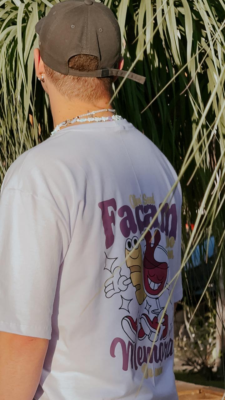 CAMISETA OVERSIZED "MEMÓRIA"