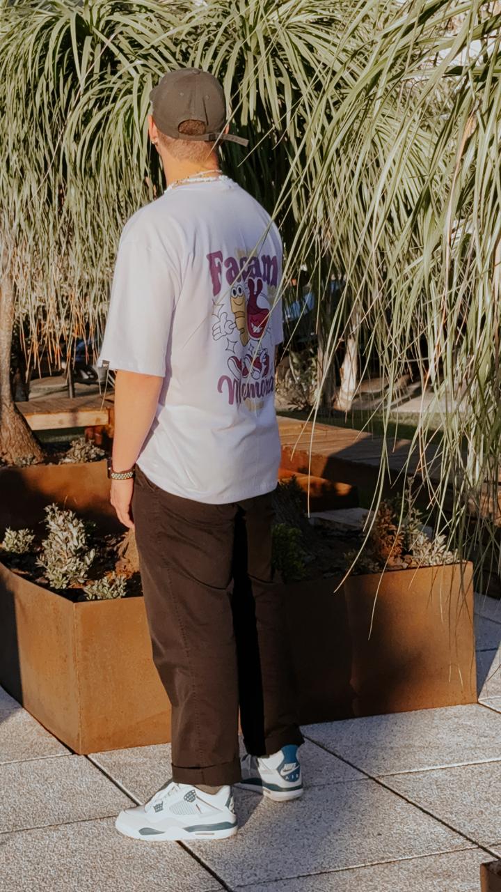 CAMISETA OVERSIZED "MEMÓRIA"