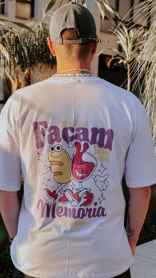 CAMISETA OVERSIZED "MEMÓRIA"