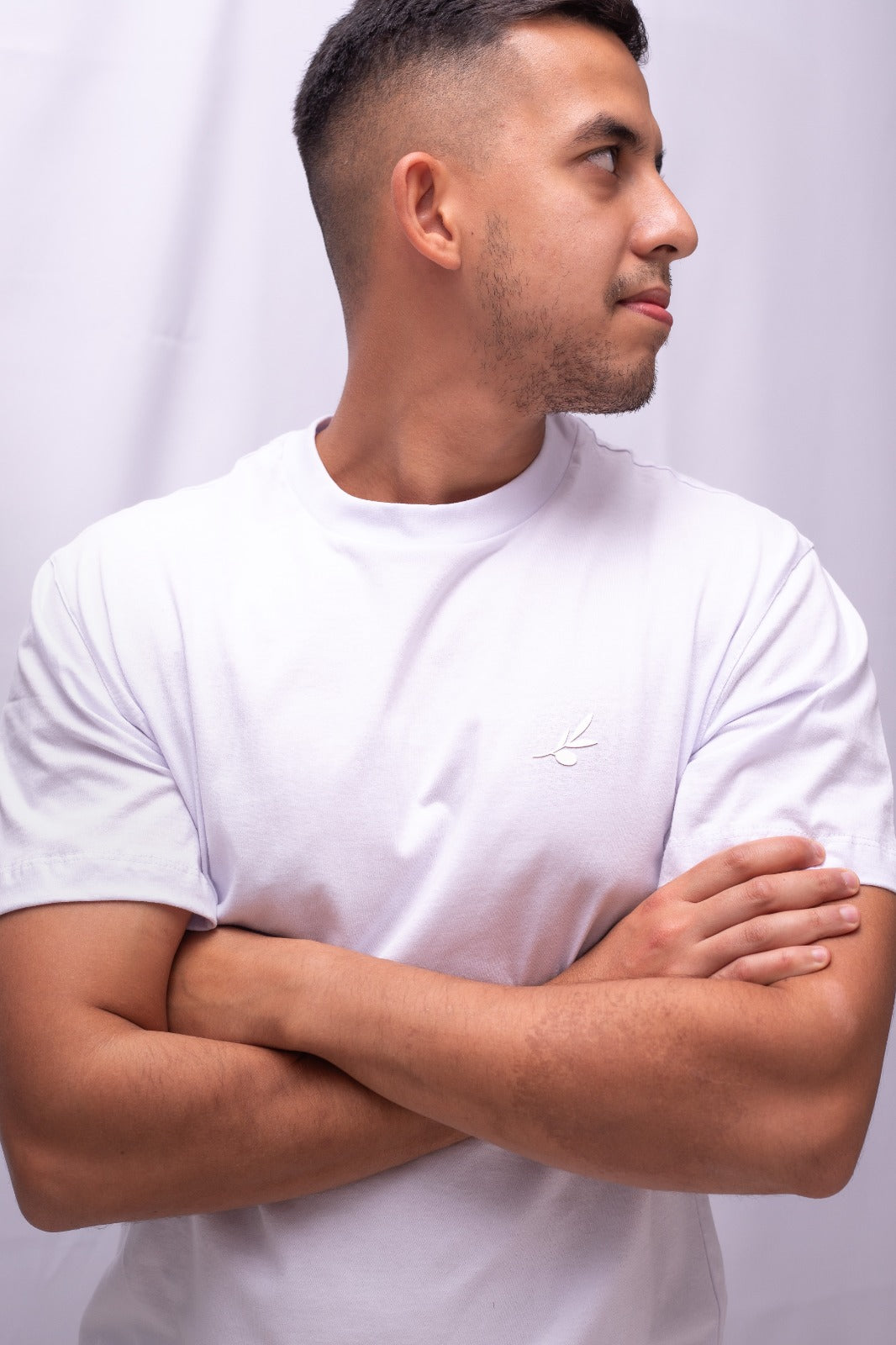 Camiseta branca Atemporal Slim