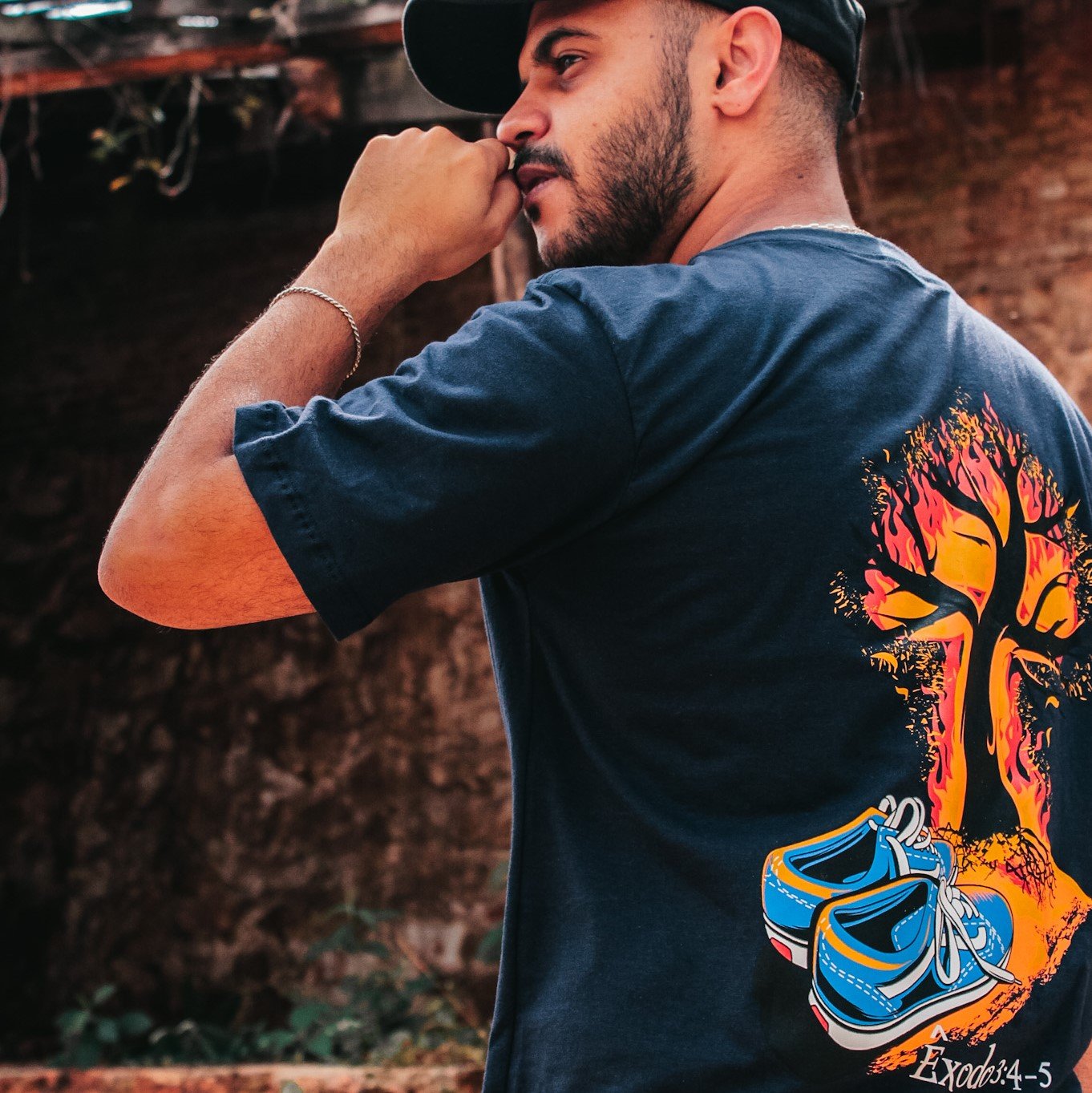 Camiseta Sarça Slim