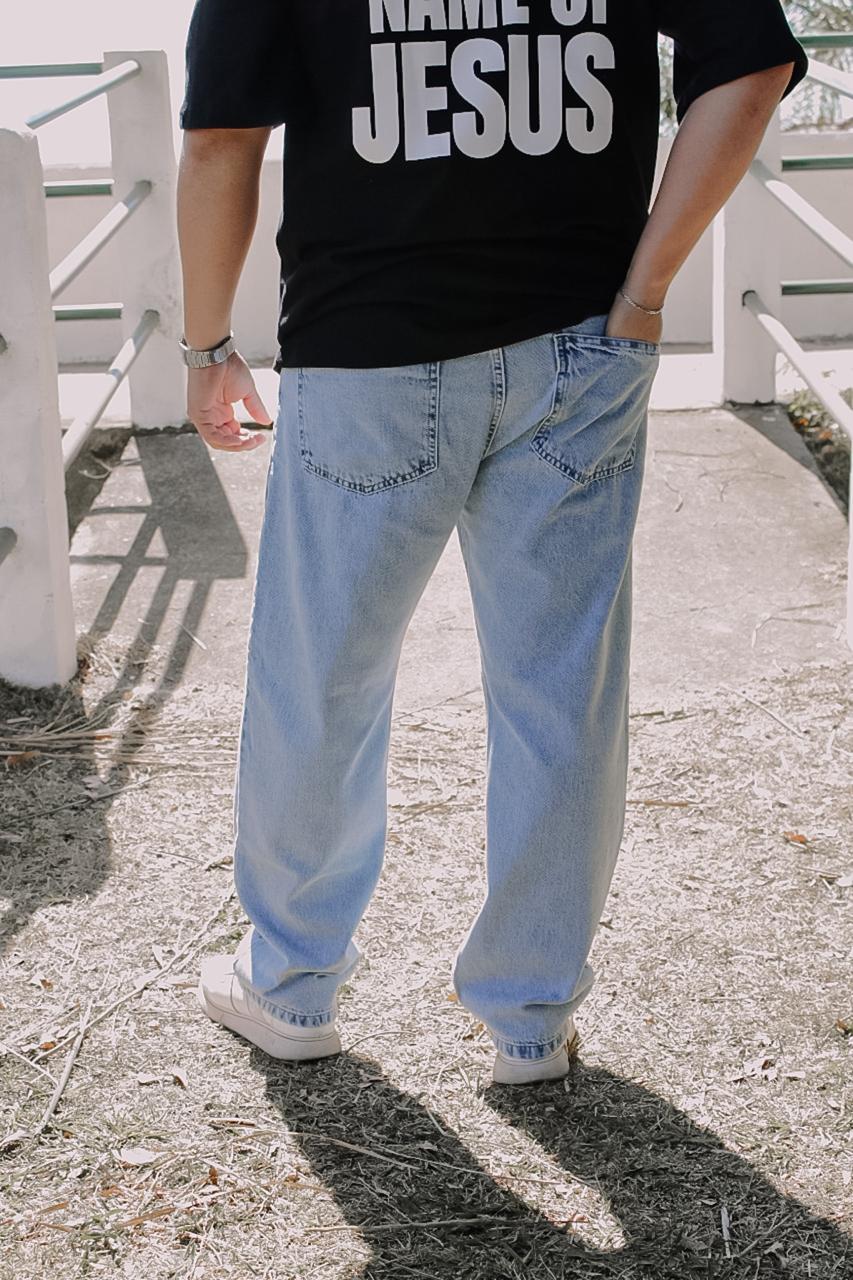CALÇA JEANS RETA MASCULINA