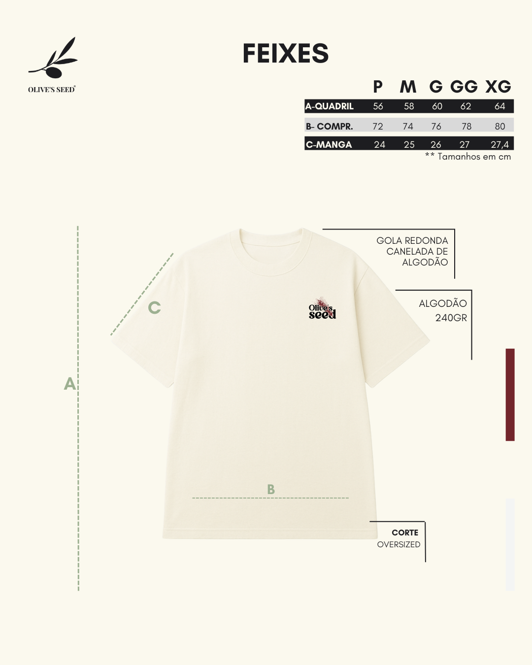 CAMISETA OVERSIZED FEIXES